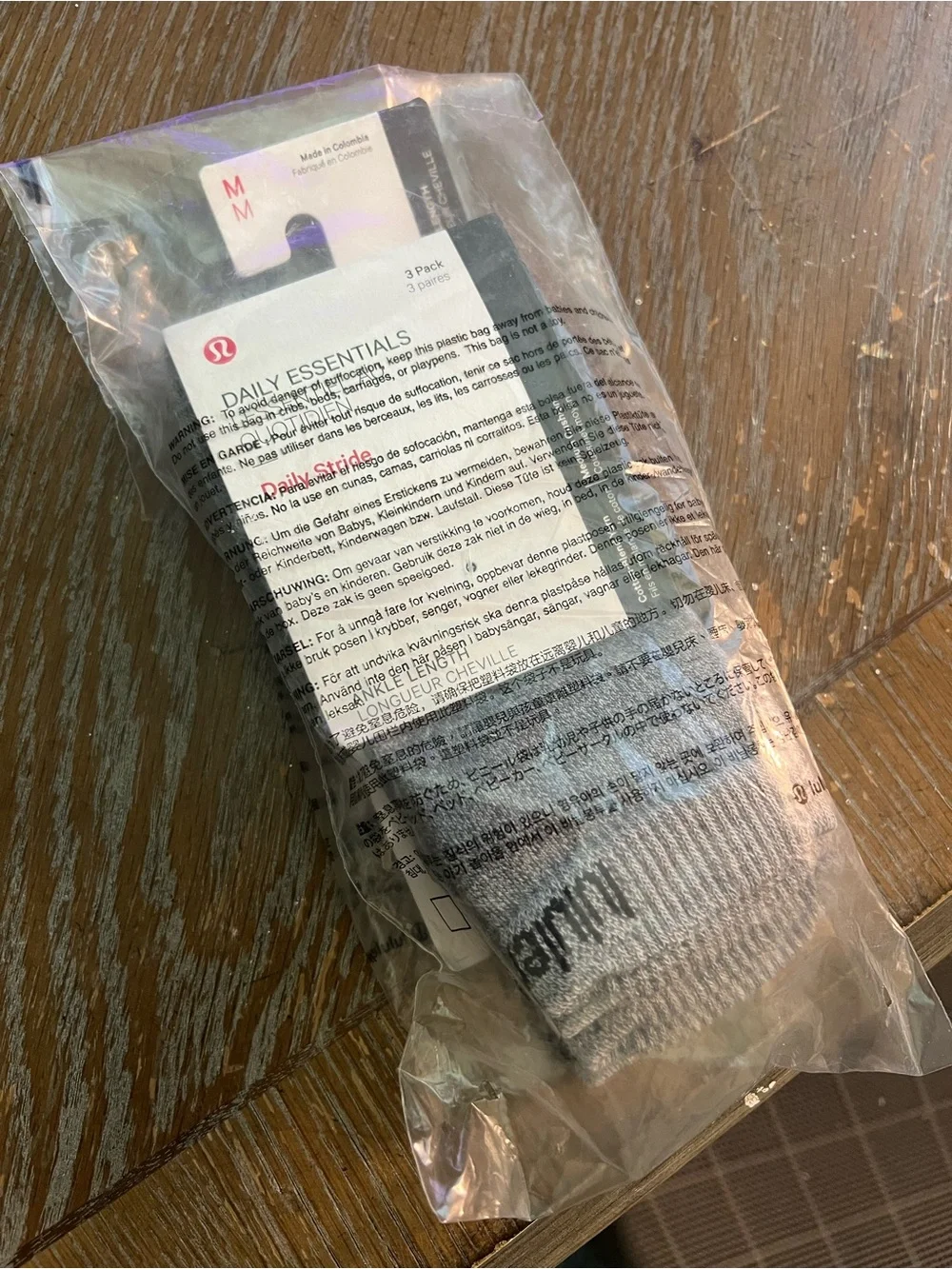 lululemon athletica Gray socks pack